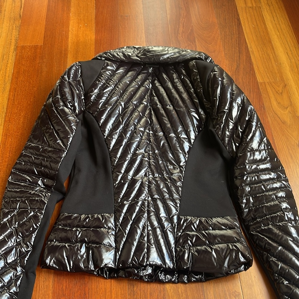 Blanc Noir black down jacket xs - Picture 3 of 8